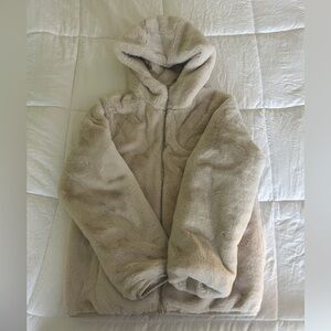 Reversible Abercrombie Kids Jacket (Faux Fur and Puffer)